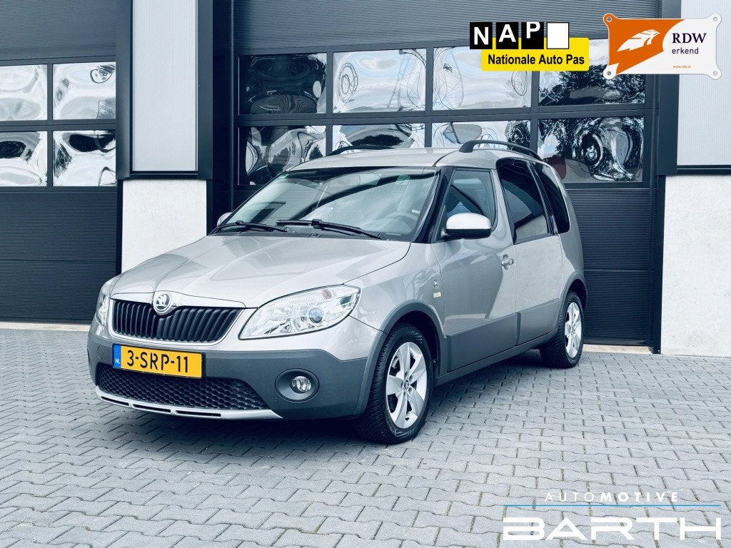 Skoda Roomster 1.2 TSI Fresh | Clima | El.pakket | NAP | Net, Auto's, Euro 5, Gebruikt, Zwart, 4 cilinders
