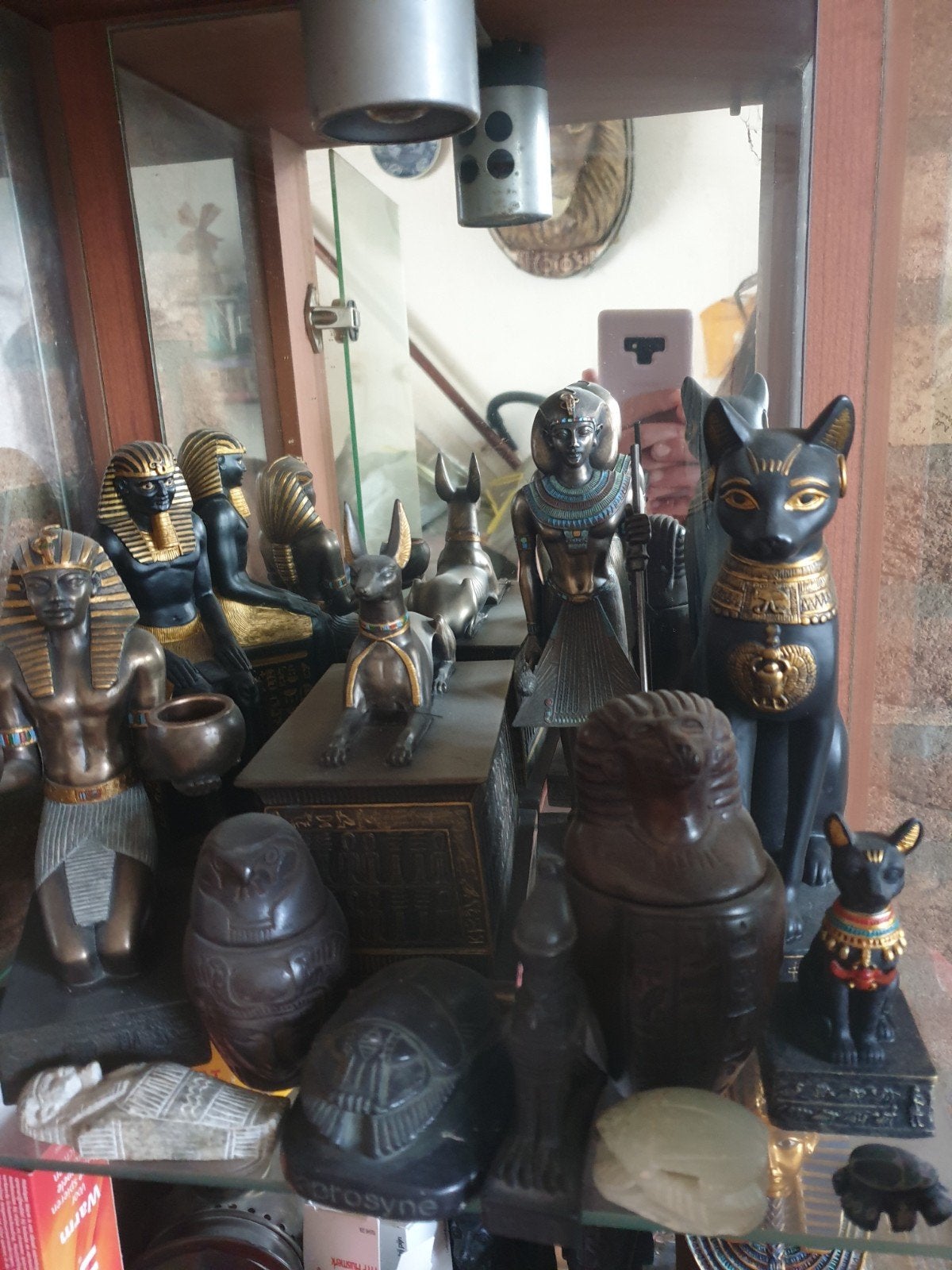 Egyptische beeldjes, Verzamelen, Beelden en Beeldjes, Ophalen