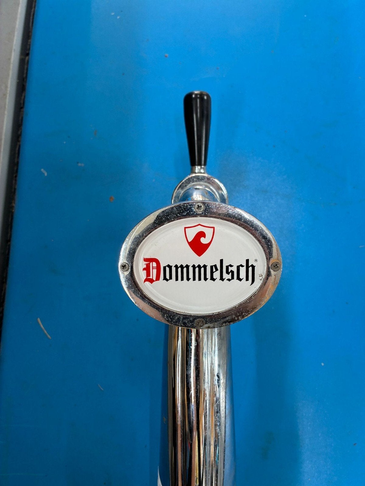 Dommelsch biertap, Ophalen of Verzenden, Gebruikt, Reclamebord, Plaat of Schild, Dommelsch