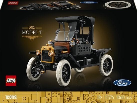 NIEUW !! LEGO Icons Ford Model T Klassieke Auto - 11376, Lego, Nieuw, Icons, Complete set