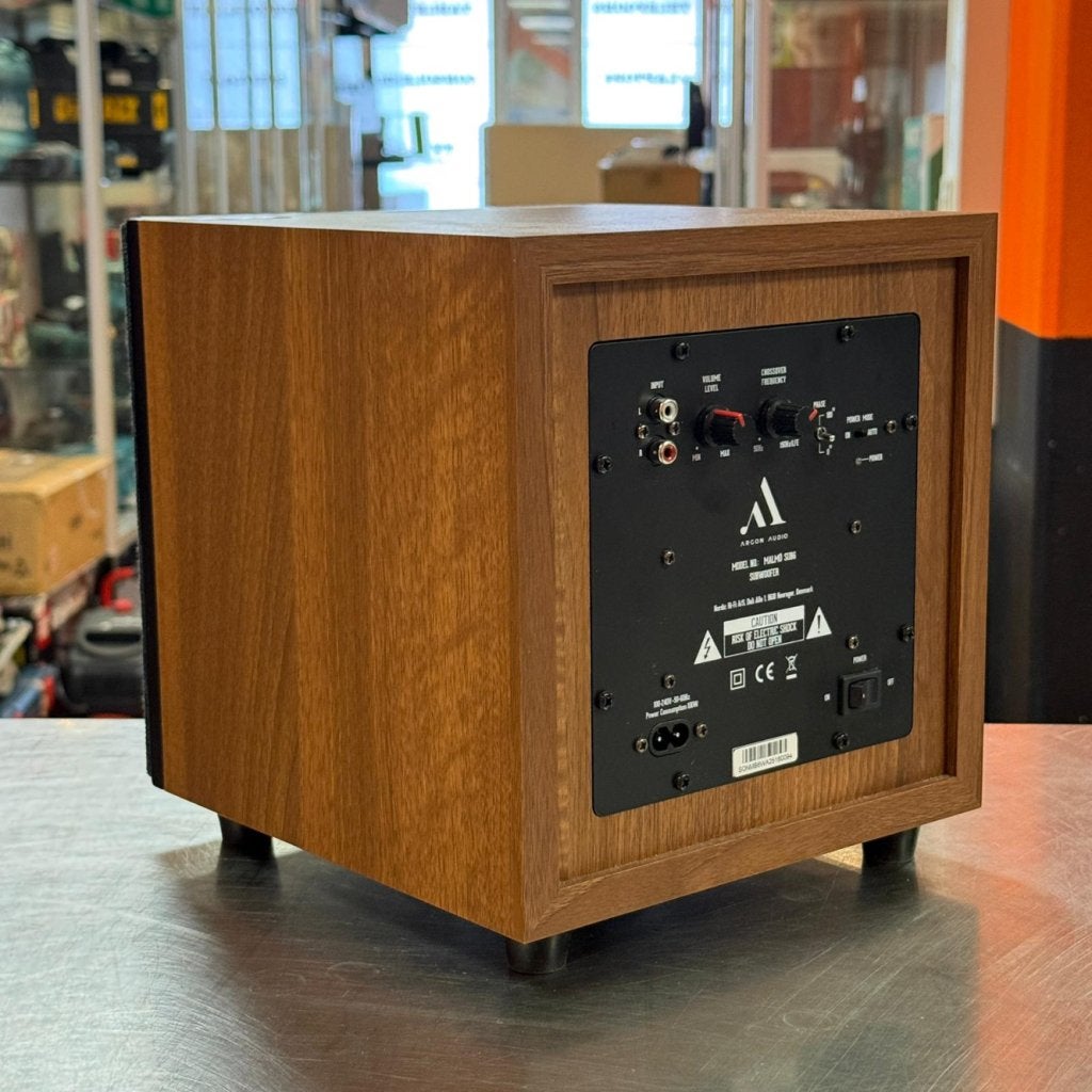 Argon Audio Malmo Sub 6 | In nette staat met bon, Flex Ltd., Gebruikt, https://flex.com/contact-us, Nobelstraat 10, 5807 GA Oostrum LB, Limburg, Nederland