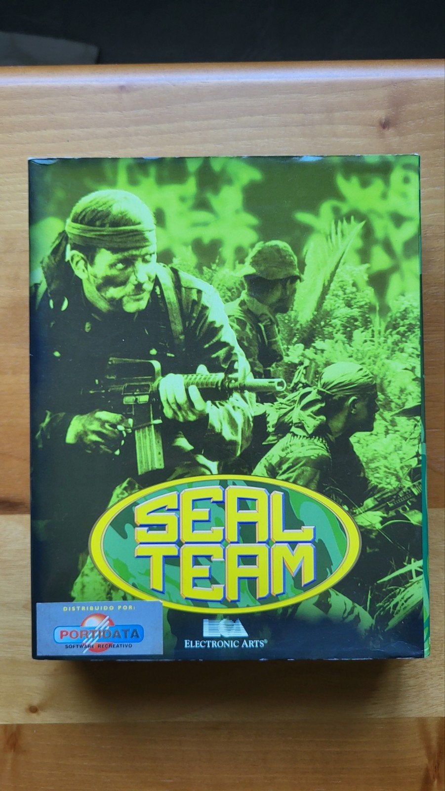 Seal Team Big Box PC Game (1993) - Electronic Arts, Avontuur en Actie, Gebruikt, Vanaf 18 jaar, 1 speler