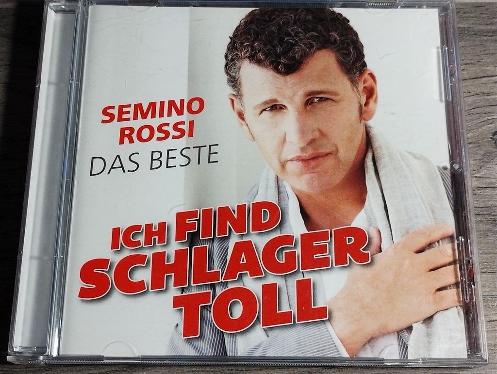 Semino Rossi ‎– Ich Find Schlager Toll [Das Beste], Cd's en Dvd's, Ophalen of Verzenden, Zo goed als nieuw