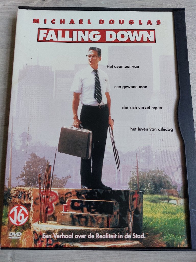 DVD Falling Down (1993) Michael Douglas, Ophalen, Engels, Vanaf 16 jaar, Nederlands