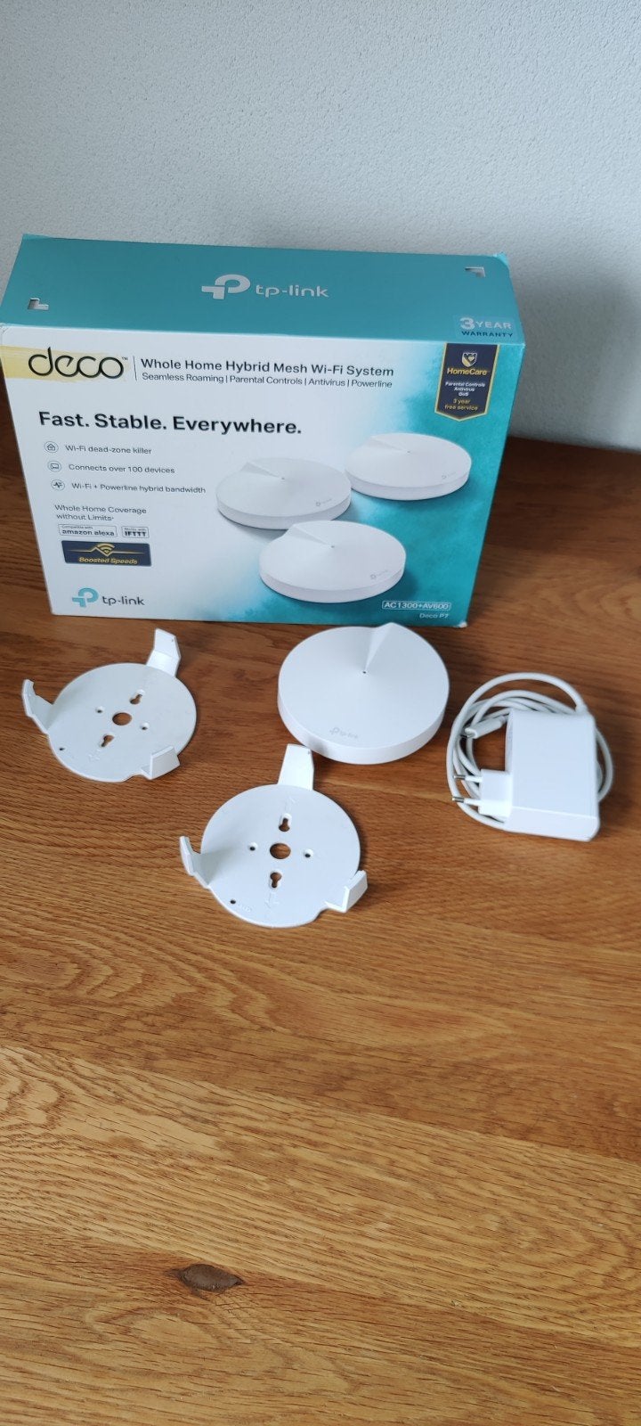 TP-Link Deco P7 4 units + 3x wall mount, Ophalen of Verzenden, Gebruikt, TP-Link