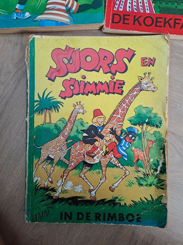 Stripboeken Sjors en Sjimmie, Boeken, Meerdere stripboeken, Ophalen of Verzenden, Gelezen, Frans Piët