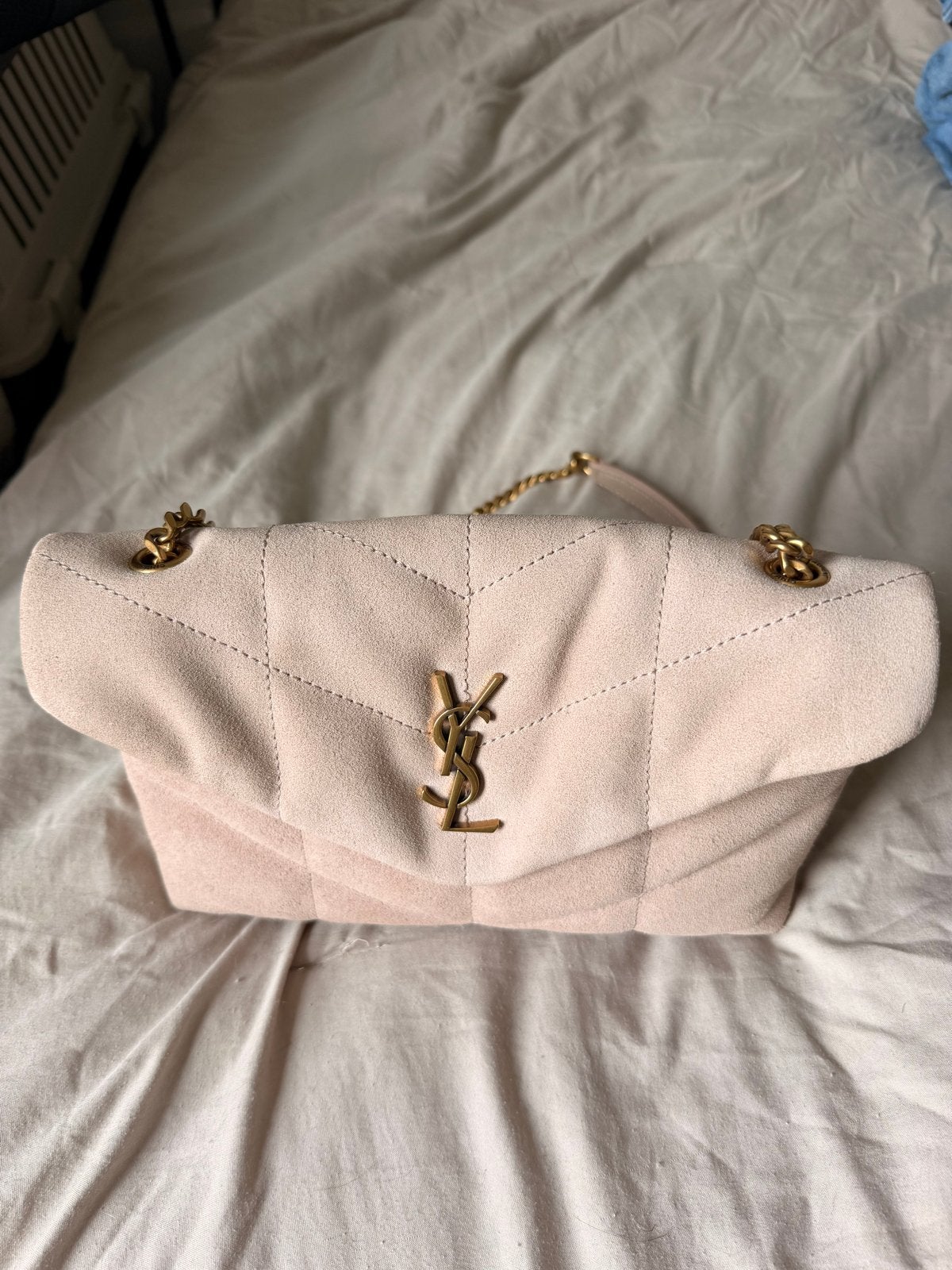 YSL Tas, Ophalen, Zo goed als nieuw, Roze, Schoudertasje