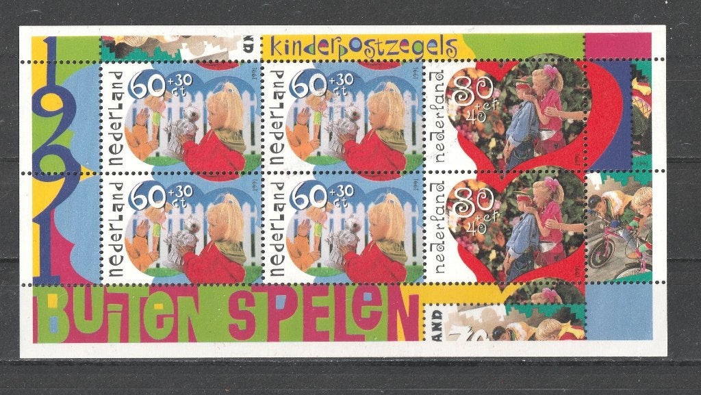 32 L Postfris  Vel 1486 Kinderzegels 1991, Verzenden, Na 1940, Postfris