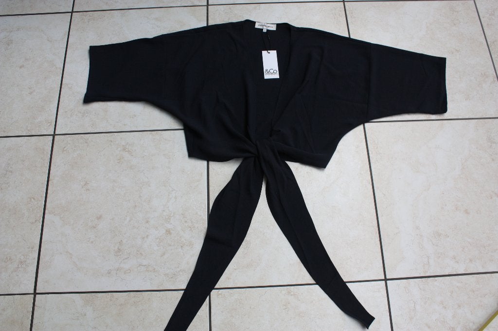 &Co Woman Janice Blouse Navy M, Maat 38/40 (M), &Co Woman, Zo goed als nieuw, Verzenden