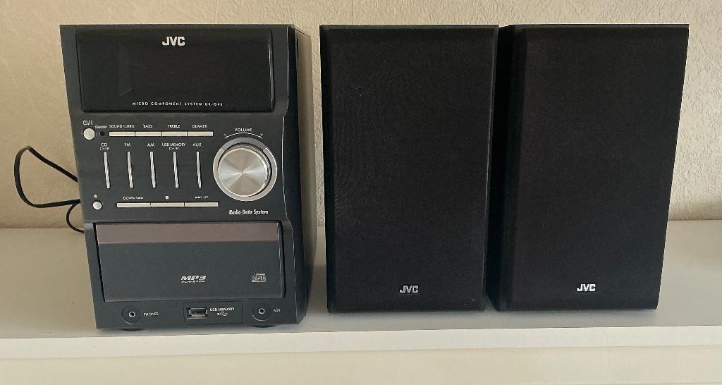 Audio set JVC UX-g46, Gebruikt, JVC, Tuner of Radio, Ophalen of Verzenden
