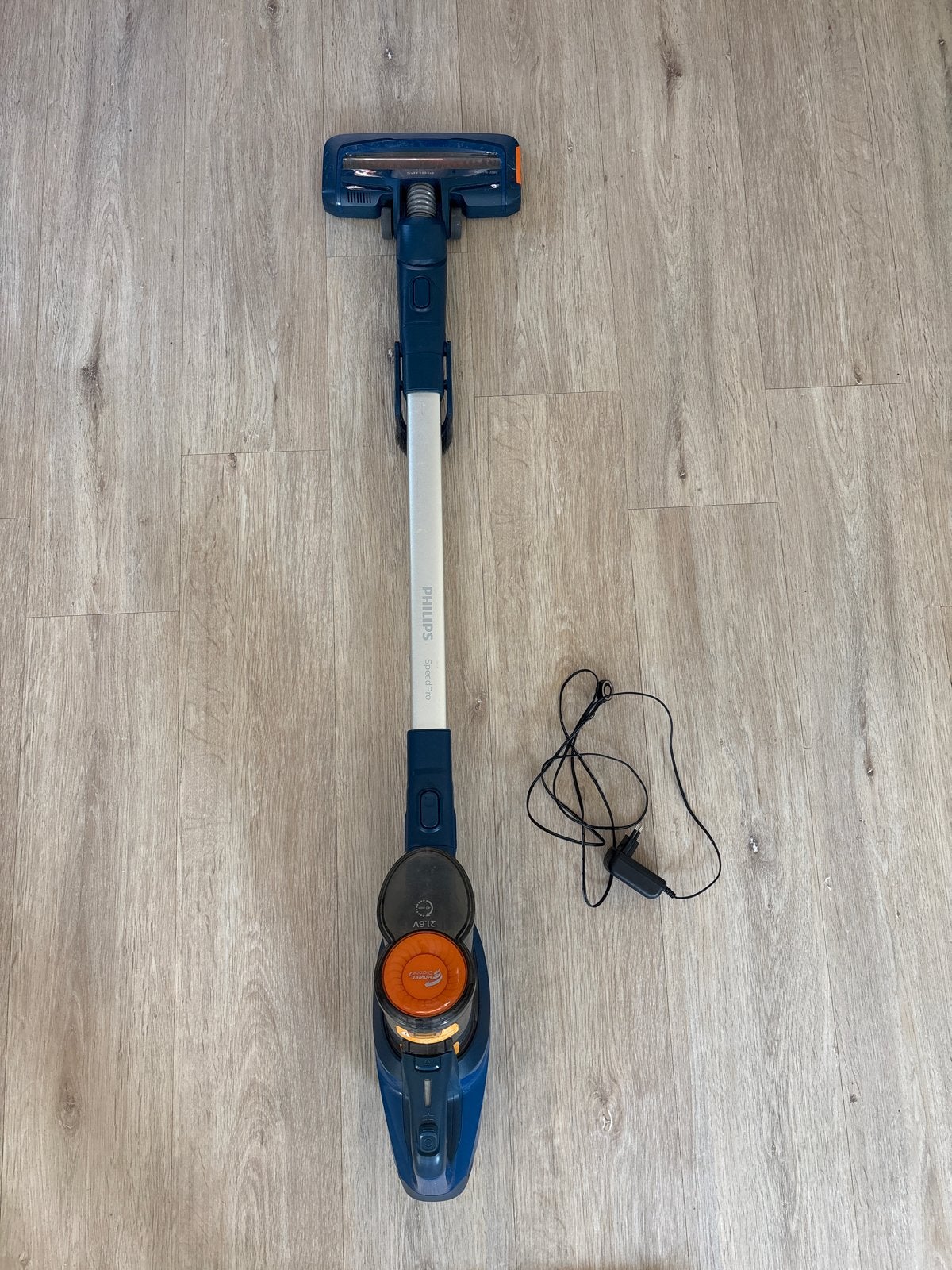 Philips SpeedPro Steelstofzuiger - Draadloos en Krachtig, Witgoed en Apparatuur, Stofzuigers, Ophalen, Gebruikt, Philips, Draadloos