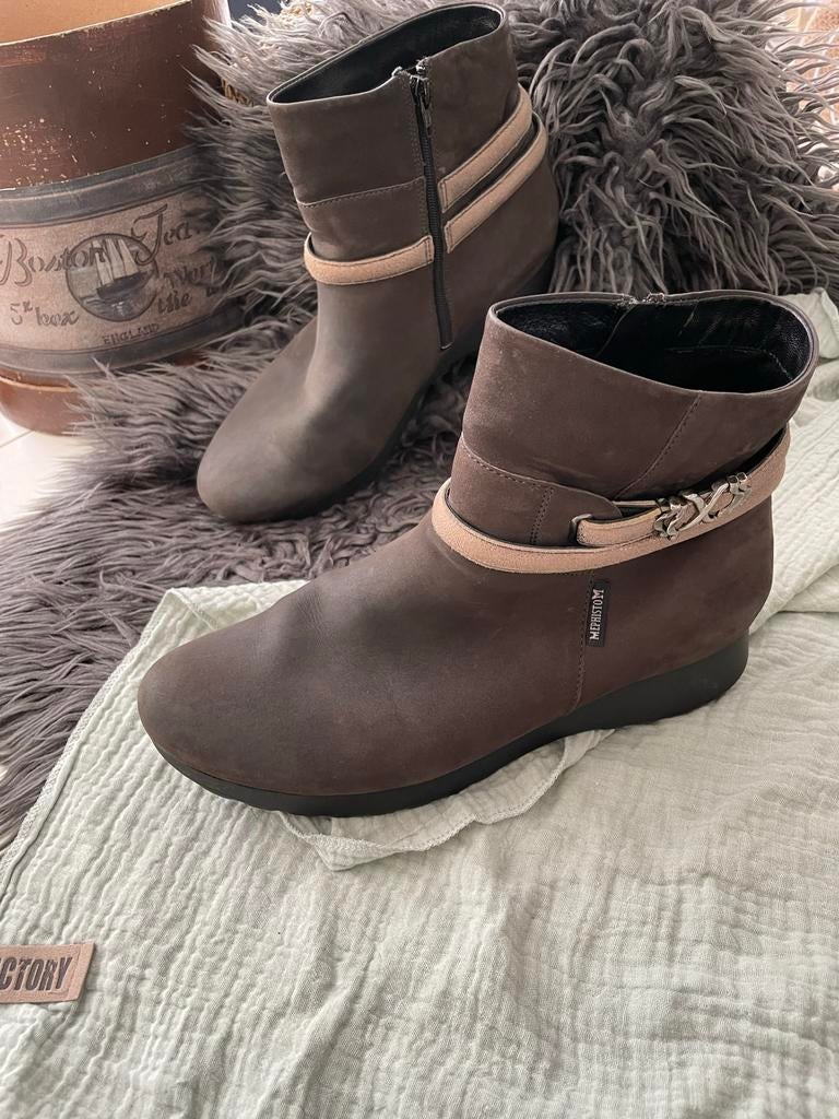 Mephisto Enkellaarsjes  maat 38, Kleding | Dames, Schoenen, Bruin, Lage of Enkellaarzen, Ophalen of Verzenden, Zo goed als nieuw