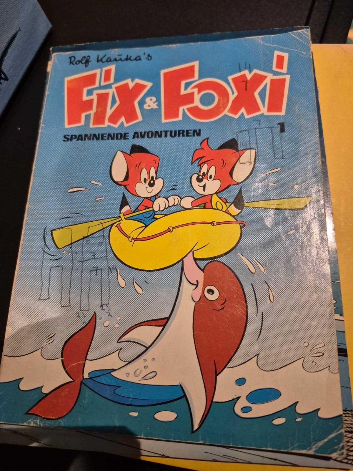 Fix & Foxi: Spannende Avonturen - Vintage Stripboek, Eén stripboek, Ophalen of Verzenden, Gelezen, Rolf Kaukas