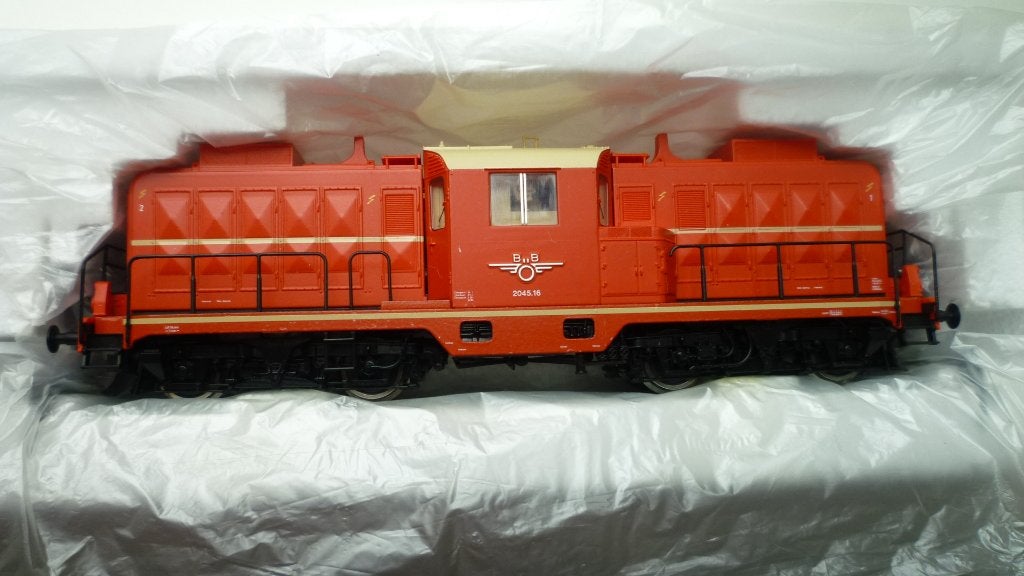 Roco 43552 ÖBB Lijndiesellocomotief serie 2045 oranje, Ophalen of Verzenden, Zo goed als nieuw, Roco, Analoog