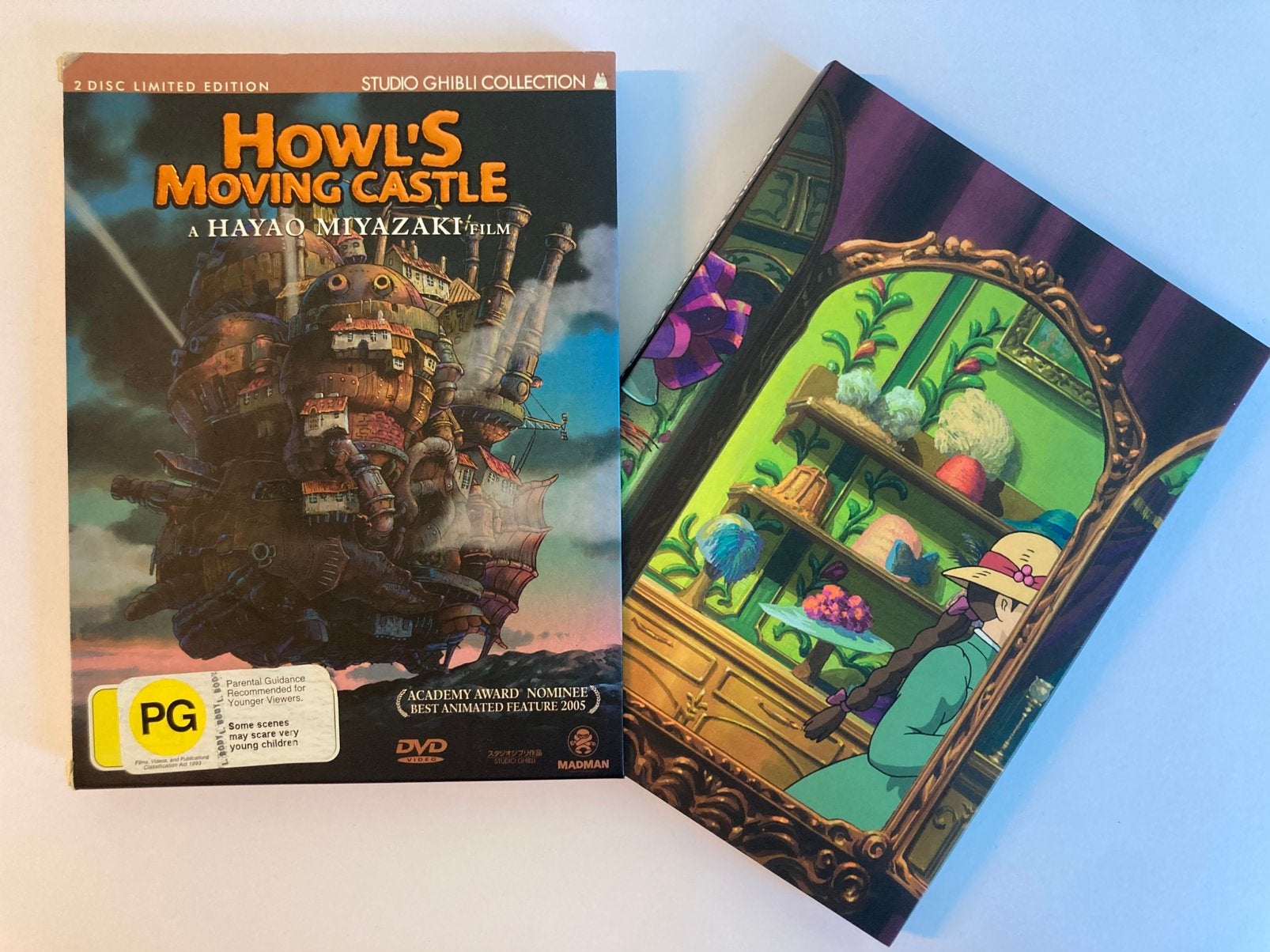 Howl’s Moving Castle, 2004 / 2xDVD / Digipak / AUS import, Ophalen, Engels, Tekenfilm, Anime (Japans)