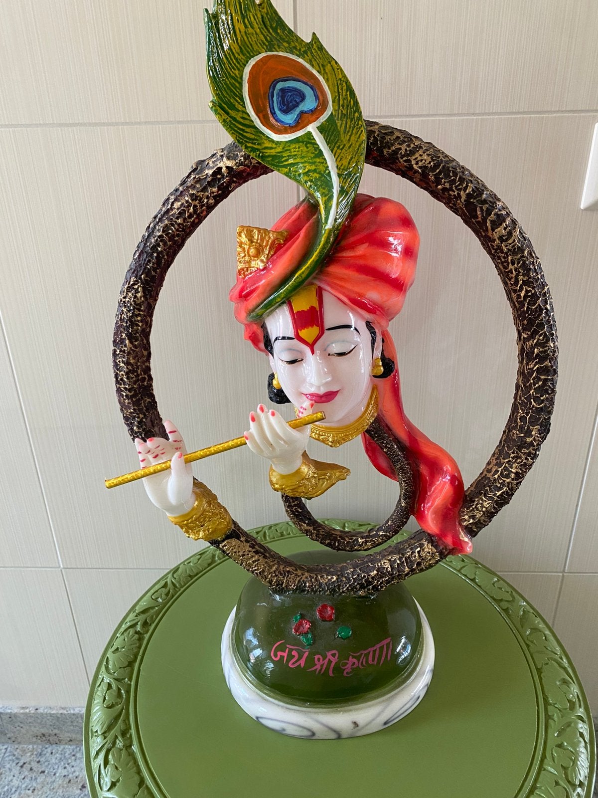 Krishna beeld, Antiek en Kunst, Ophalen of Verzenden
