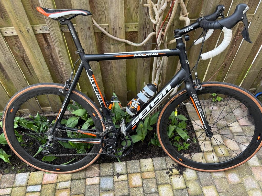 Sensa Milano 2019 – met carbon wielen (62 cm), Gebruikt, Aluminium, Meer dan 20 versnellingen, Ophalen
