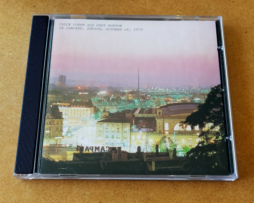 Chick Corea and Gary Burton - In Concert Zurich 1979 CD ECM, Ophalen of Verzenden, Zo goed als nieuw, Jazz