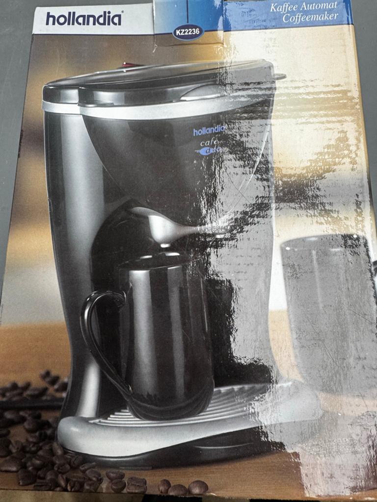 Café Duo Hollandia koffiezetapparaat - Nieuw in doos, Gemalen koffie, Ophalen of Verzenden, 2 tot 4 kopjes, Koffiemachine