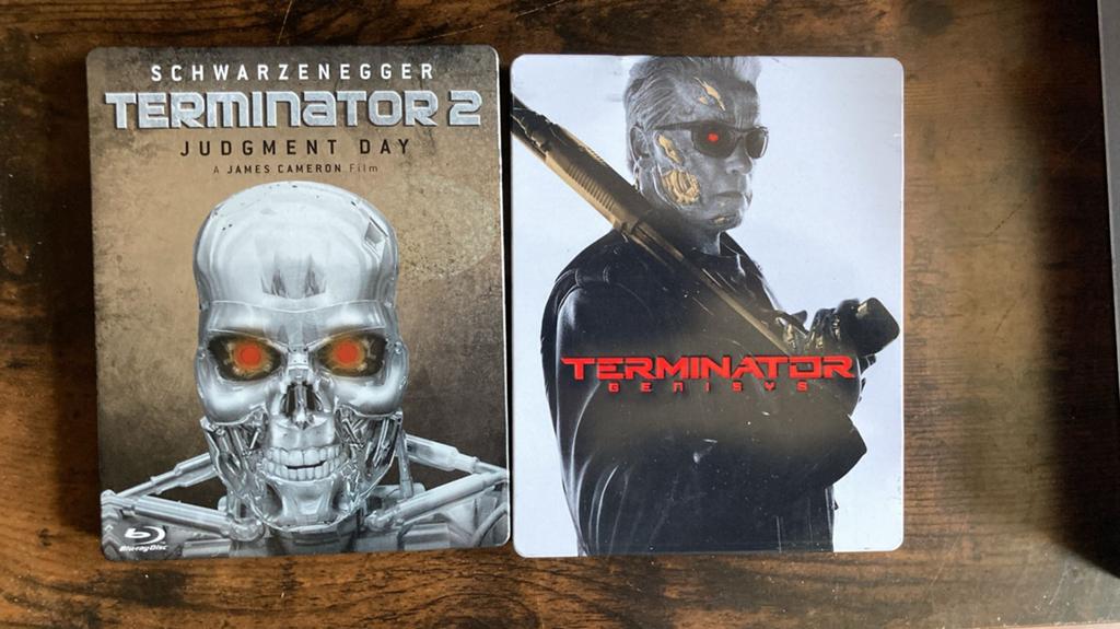Terminator 2 Judgment Day & Terminator Dark Fate Blu-ray, Verzenden, Zo goed als nieuw, Science Fiction en Fantasy, Boxset