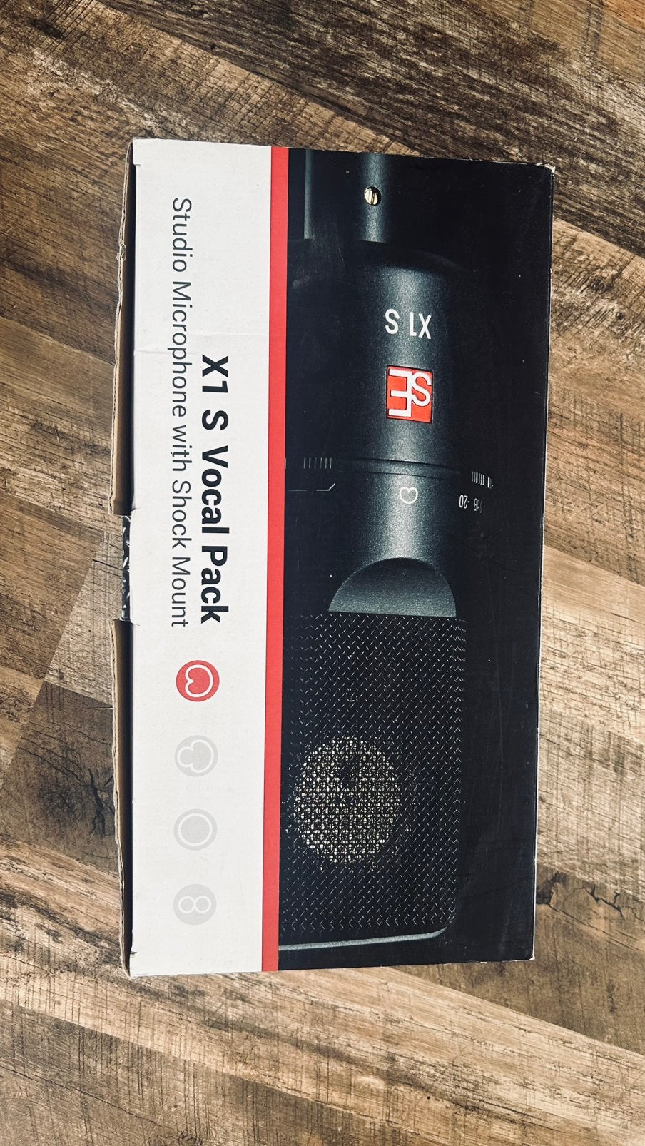 SE X1S vocal set condensatormicrofoon, Ophalen of Verzenden, Nieuw, Studiomicrofoon