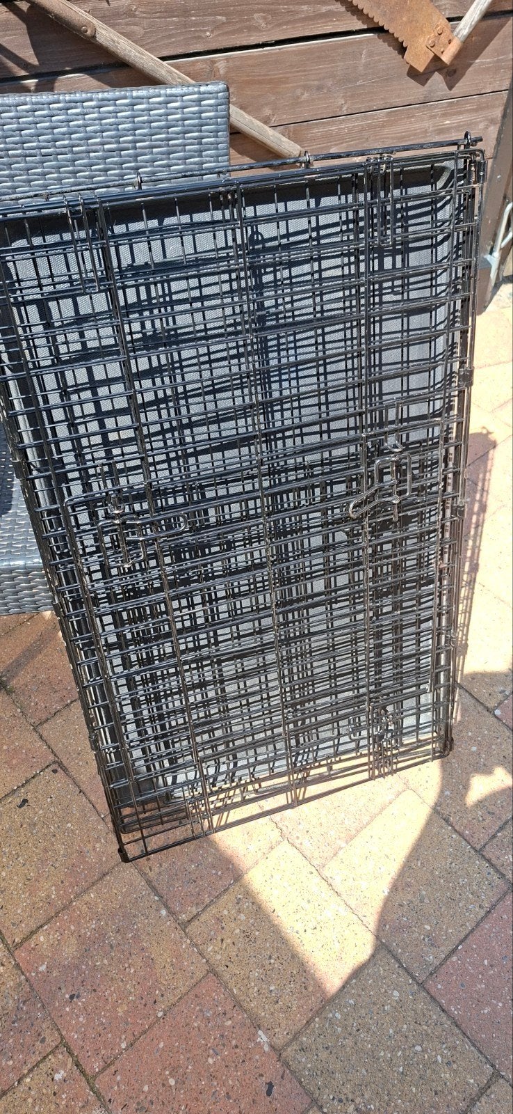 Bench zwart zgan, Dieren en Toebehoren, Ophalen, Zo goed als nieuw