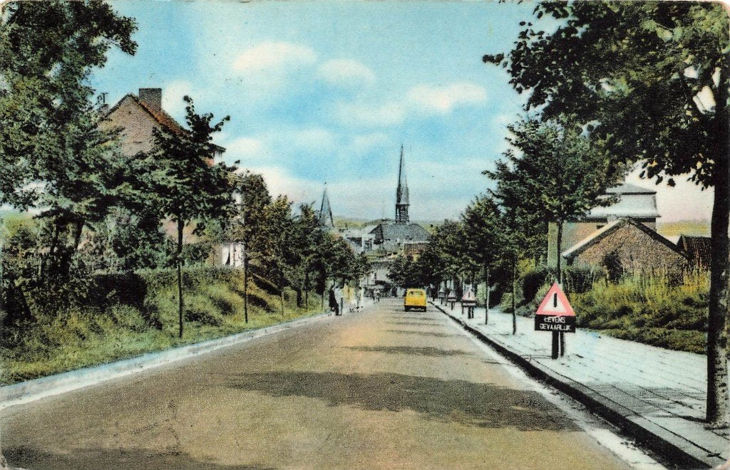 Viergrenzenweg Vaals, Ophalen of Verzenden, 1940 tot 1960, Gelopen, Limburg