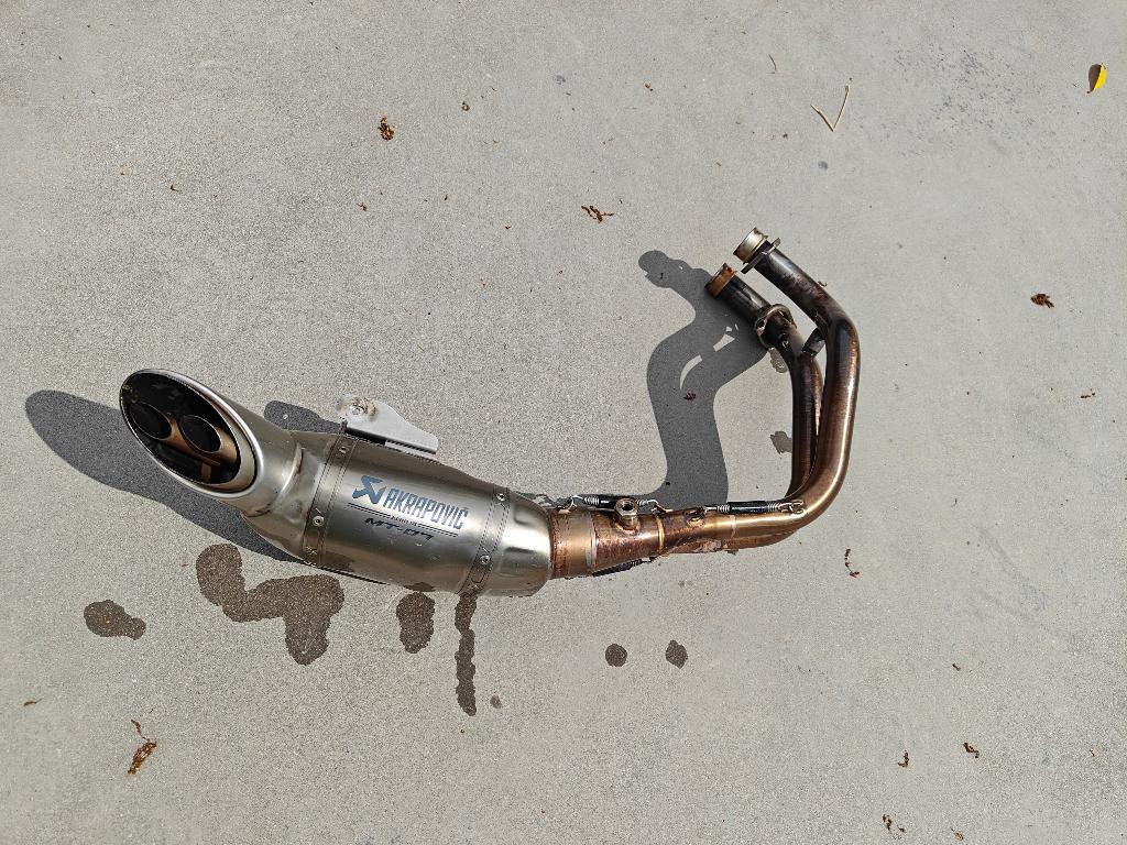 Akrapovic uitlaat Mt-07, Motoren, Onderdelen | Yamaha, Ophalen, Gebruikt