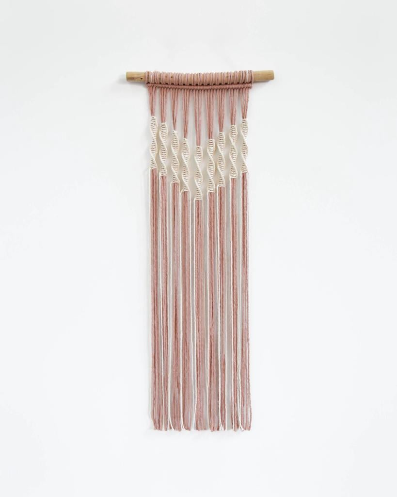 Wandkleed Nature in Blush 41 x 100 cm handgemaakt, Meerkleurig, Wandkleed, Nieuw, 100 cm