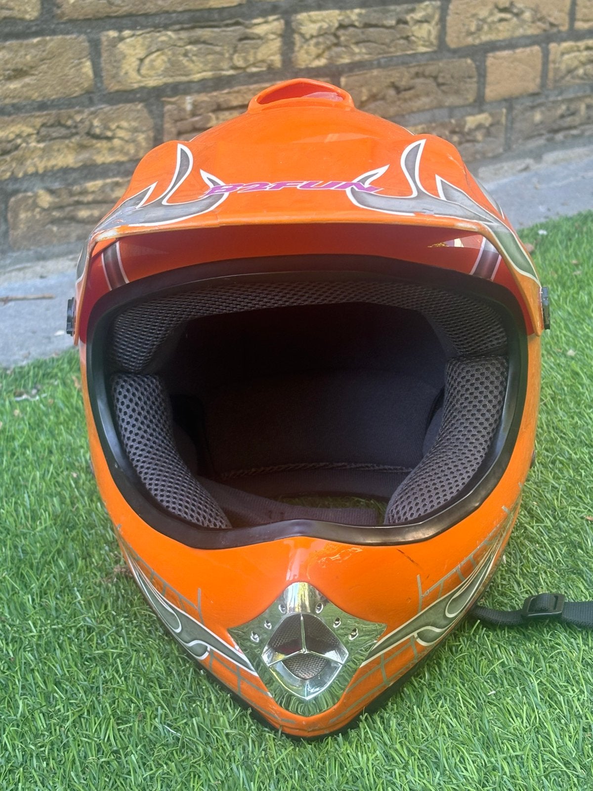 B2FUN CROSS HELM, Ophalen of Verzenden, Tweedehands, Offroadhelm, Overige merken