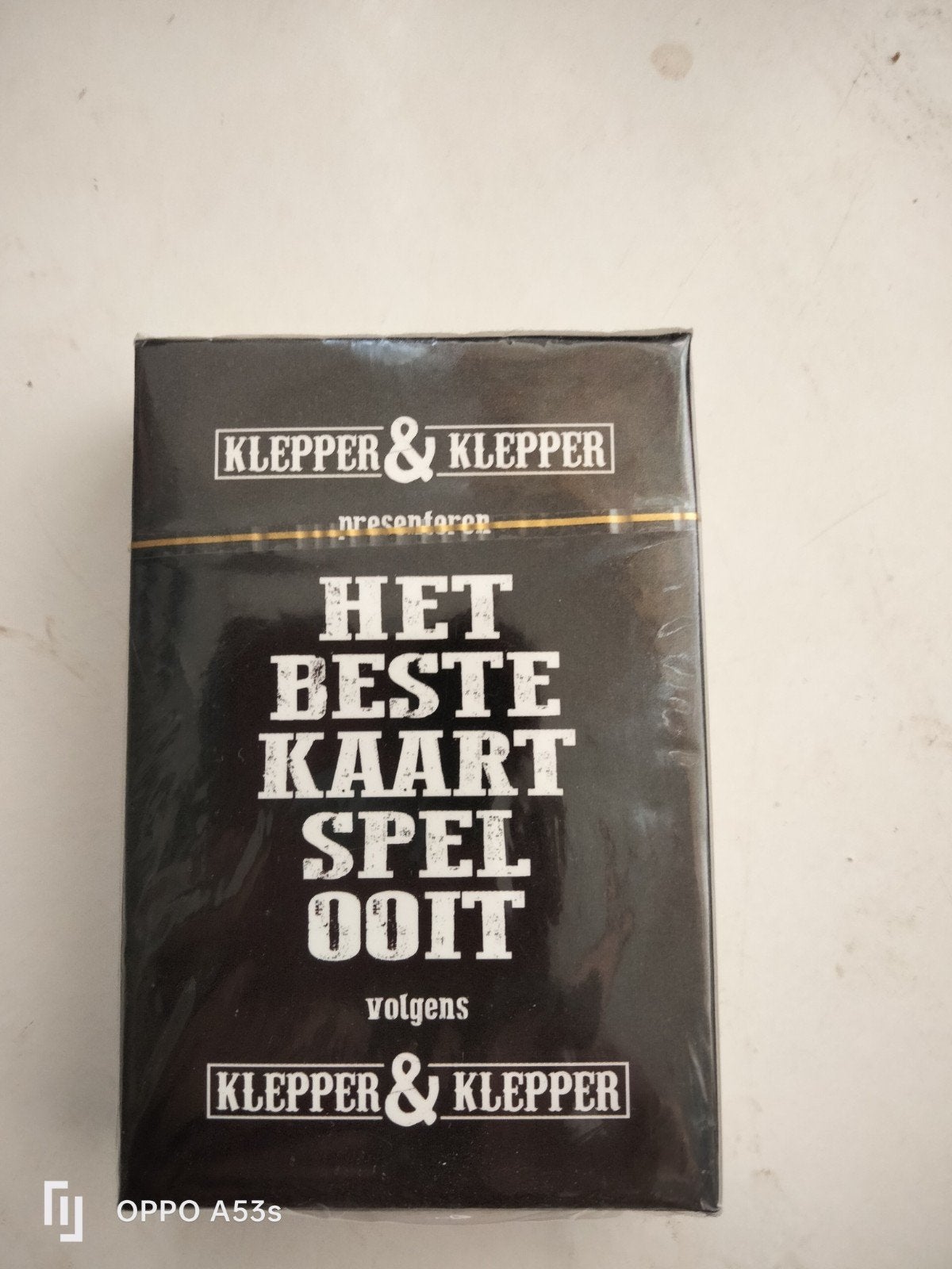 Klepper & Klepper Het Beste Kaartspel Ooit Nieuw, Vijf spelers of meer, Ophalen of Verzenden, Nieuw, Klepper & Klepper