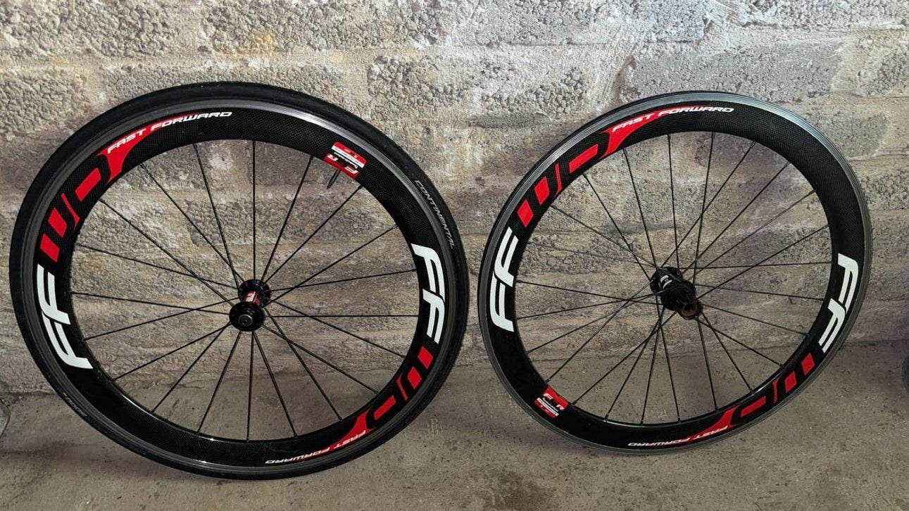 Fast Forward F6R Wielset, Fietsen en Brommers, Fietsonderdelen, Racefiets, Zo goed als nieuw, Carbon, Ophalen
