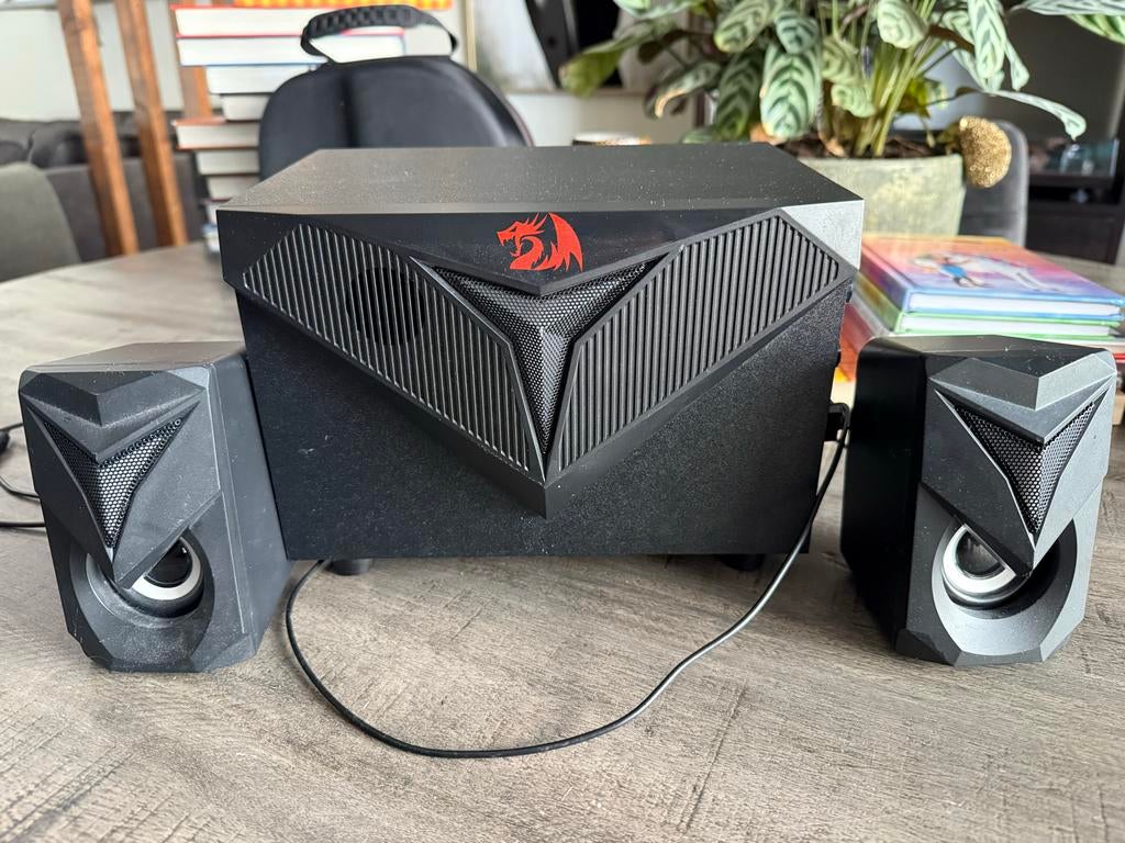 Redragon GS700 toccata Gaming Speakerset, Ophalen, Zo goed als nieuw, Audiokanaal 2.1