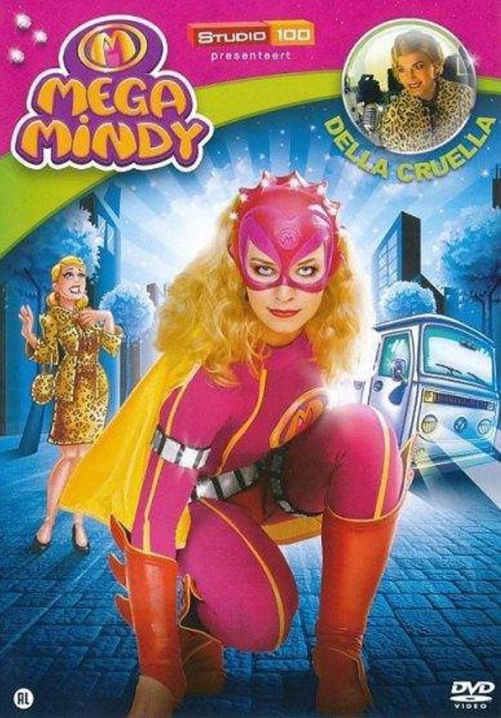 DVD Mega Mindy - Della Cruella, Cd's en Dvd's, Avontuur, Alle leeftijden, Tv-serie, Zo goed als nieuw