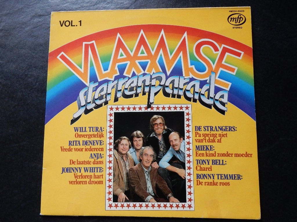 Vlaamse Sterrenparade vol.1 - Various (LP, Cd's en Dvd's, Vinyl | Nederlandstalig, Ophalen of Verzenden, Gebruikt, 12 inch, Levenslied of Smartlap