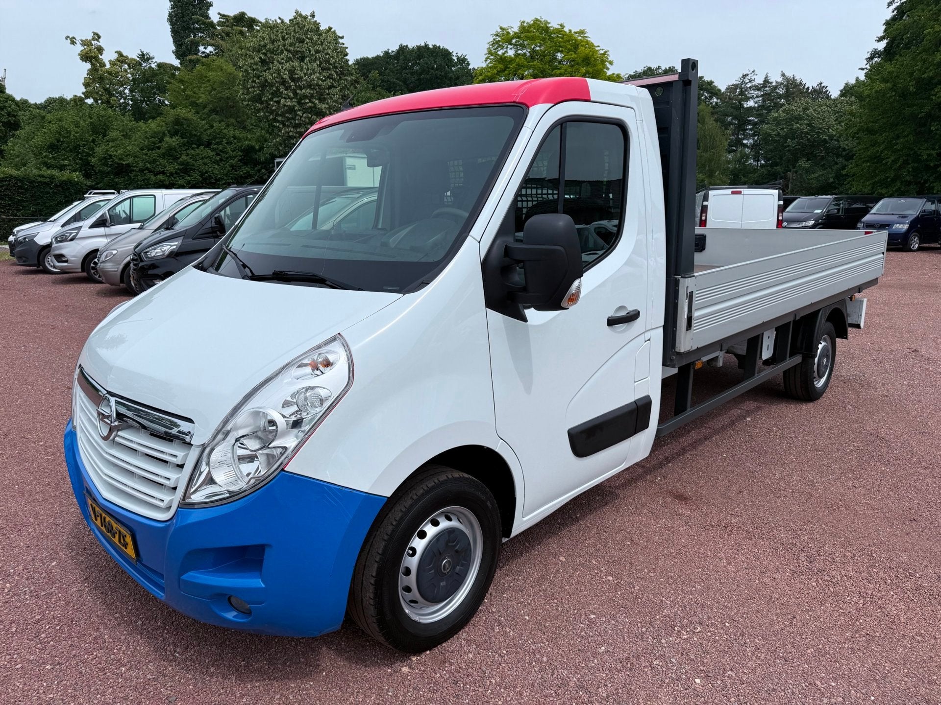 Opel Movano 2.3 CDTI 170PK Open Laadbak Pick-up Navi / Airco, Auto's, Gebruikt, Euro 6, 4 cilinders, 2500 kg