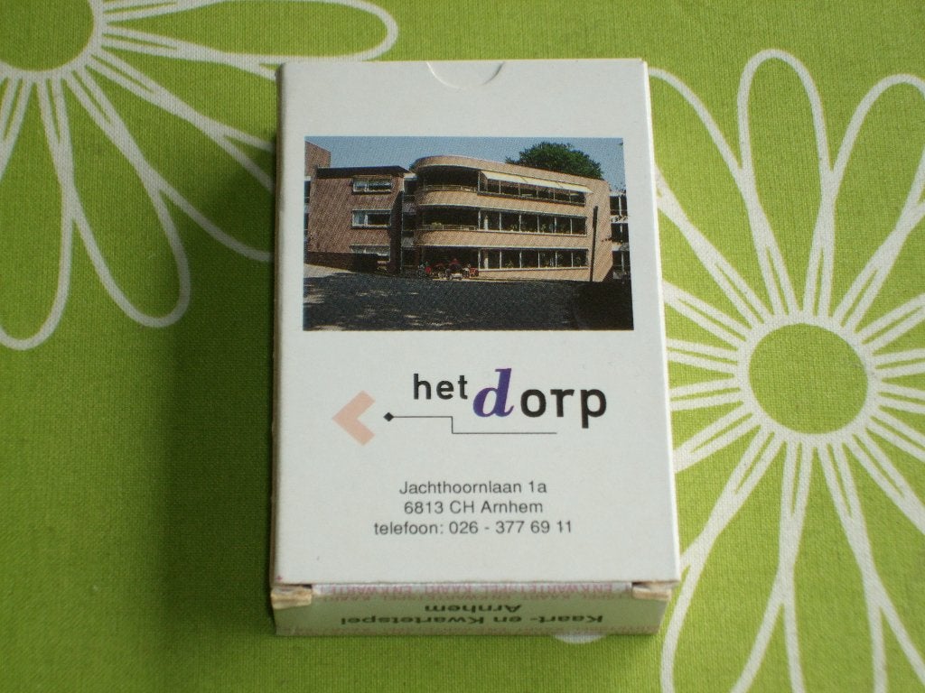 Arnhem - Het Dorp kwartet en speelkaarten, Verzamelen, Speelkaarten, Jokers en Kwartetten, Ophalen of Verzenden, Zo goed als nieuw
