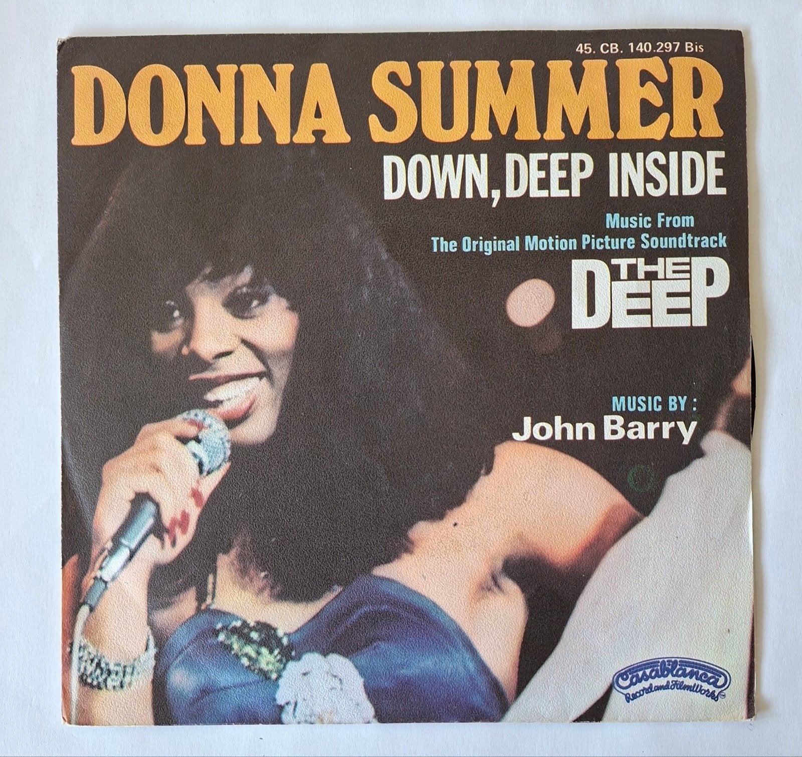 Donna Summer       Down, Deep Inside, Ophalen of Verzenden, Gebruikt, 7 inch, Pop