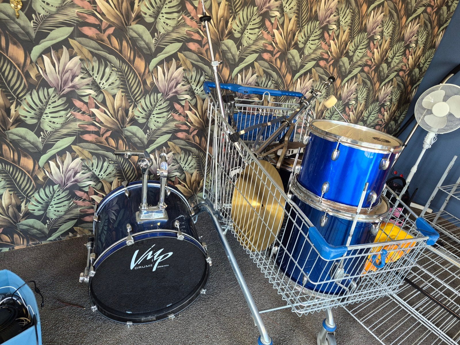 Compleet drumstel - VMP Drums Original, Ophalen, Gebruikt, Overige merken
