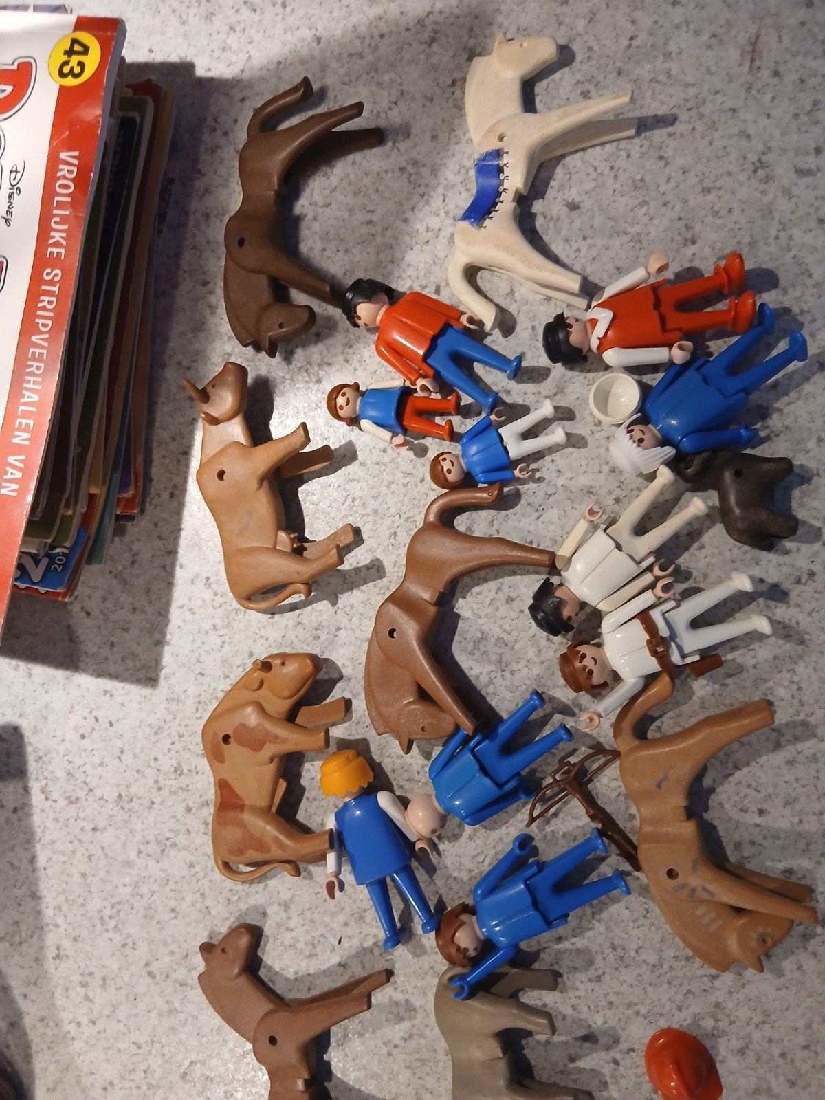 Vintage Playmobil Figuren en Dieren - Bieden naar waarde!, Ophalen, Gebruikt, Losse onderdelen, Figuren