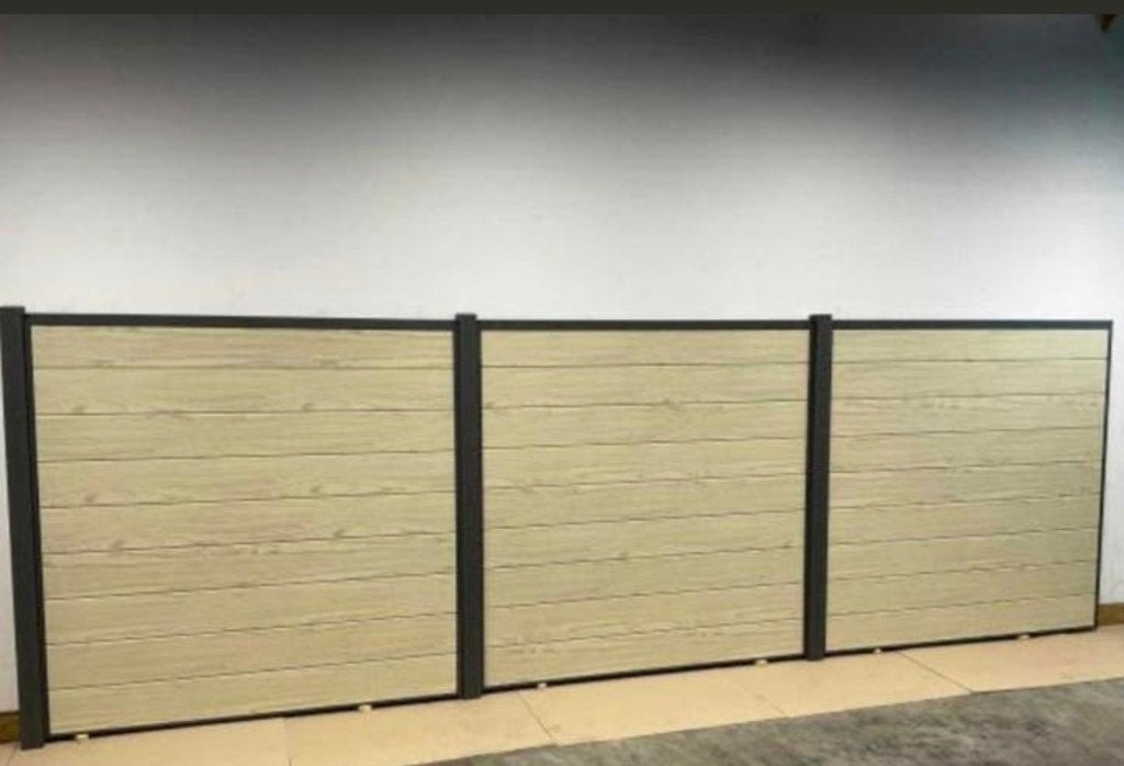 Schuttingen ALUMINIUM  181.5 x 181.5  cm  NIEUW, Tuin en Terras, Schuttingen, Ophalen, 1 tot 2 meter, 6 meter of meer, Nieuw