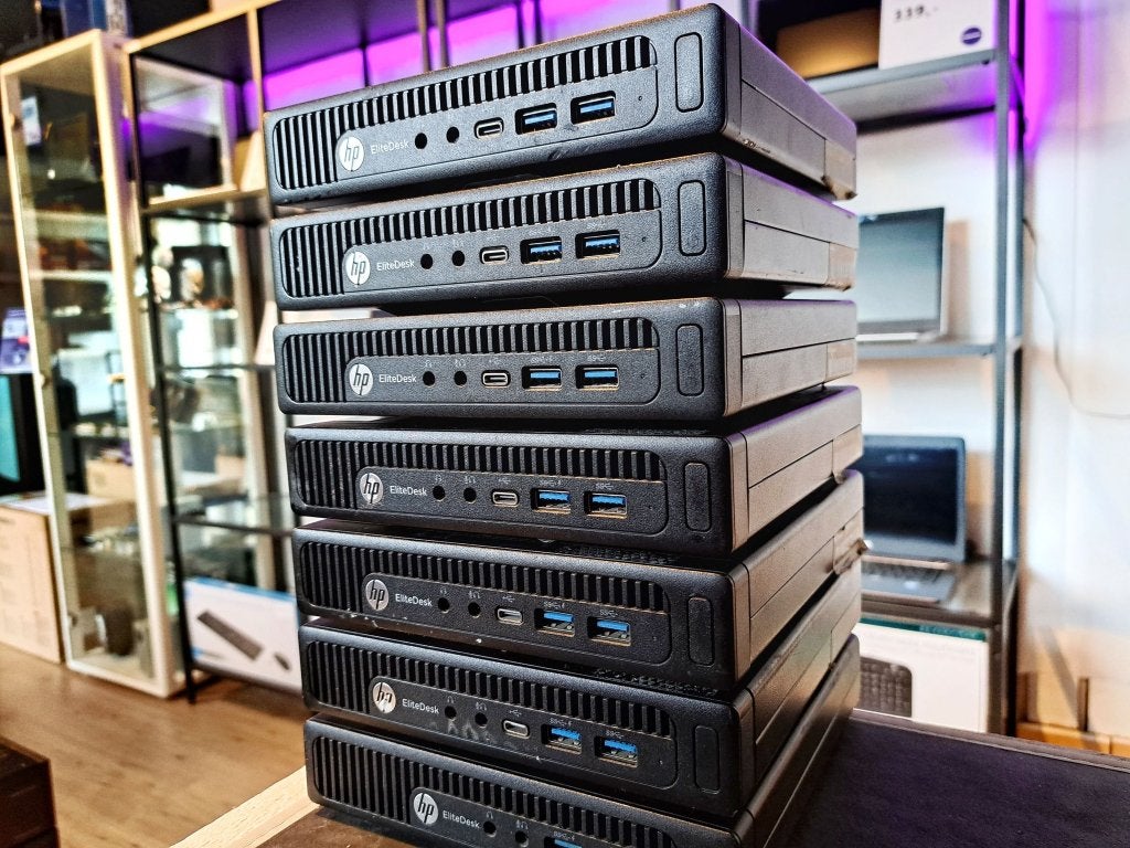 HP EliteDesk 800G2 Core i5 6500 8GB 128GB SSD Windows 11, 8 GB, Refurbished, Ophalen of Verzenden, SSD