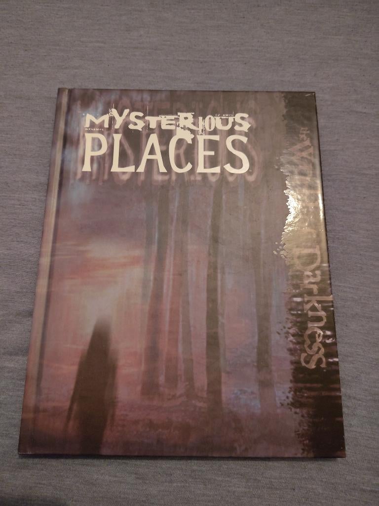 nWoD Mysterious Places, Boeken, Hobby en Vrije tijd, Zo goed als nieuw, Overige onderwerpen, Ophalen of Verzenden