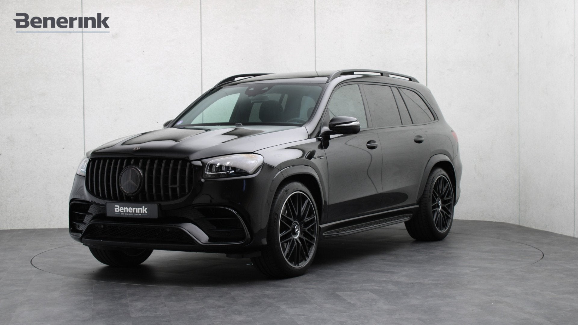 Mercedes-Benz GLS AMG 63 4MATIC+ Premium Plus | Massage | Bu, Auto's, Mercedes-Benz, 12 maanden, Gebruikt, 7 stoelen, Zwart