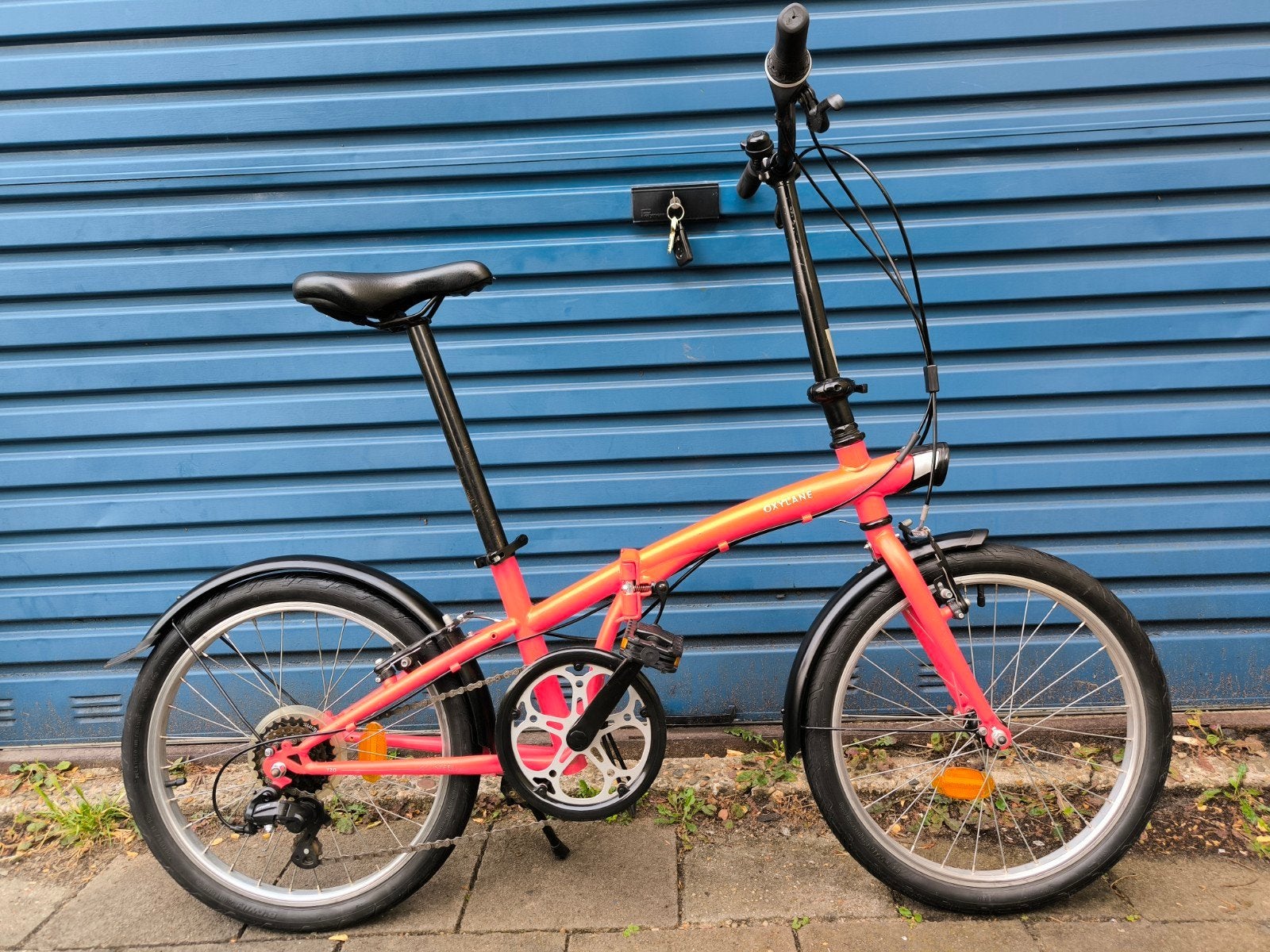 Btwin Tilt 120 Vouwfiets met 6 versnellingen (Rode), Fietsen en Brommers, Fietsen | Vouwfietsen, 20 inch of meer, Versnellingen