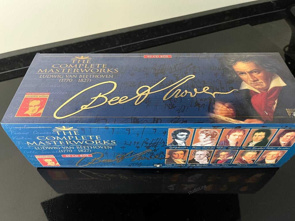 Beethoven The Complete Masterworks – 40 CD Box, Cd's en Dvd's, Ophalen, Kamermuziek, Boxset, Zo goed als nieuw