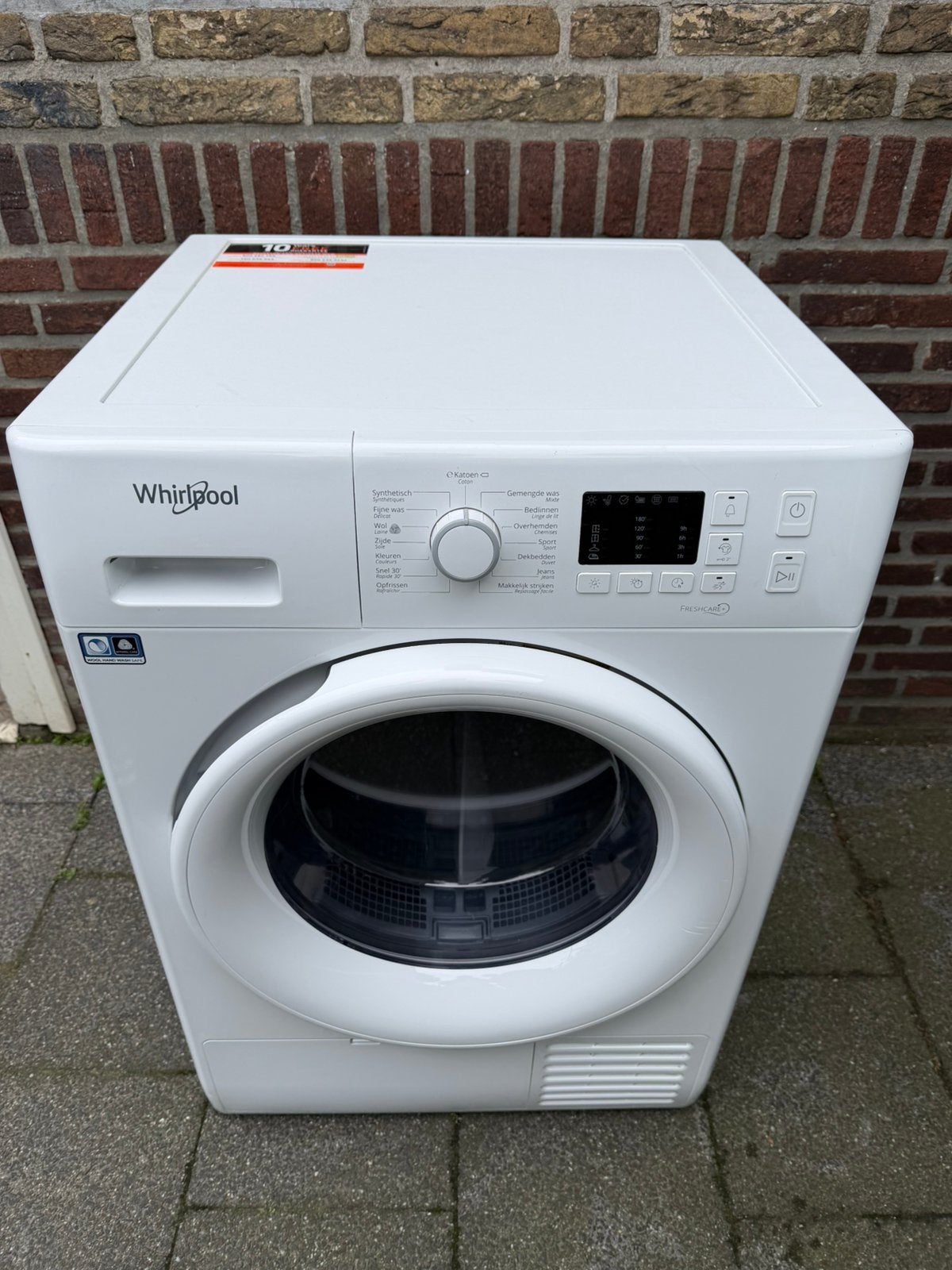Whirlpool 8KG Warmtepomp Droger