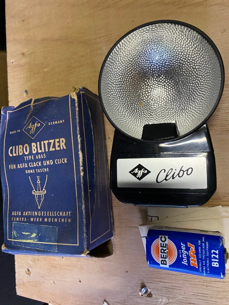 Agfa Clibo Blitzer 6865 voor Agfa Clack en Click, Ophalen of Verzenden, Gebruikt, Agfa