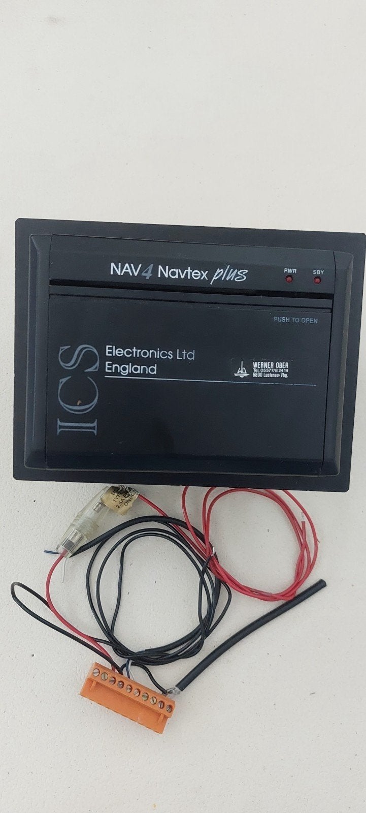NAVTEX Plus Nav4 ICS Navigatieontvanger Printer..., Ophalen of Verzenden, Gebruikt, Communicatie