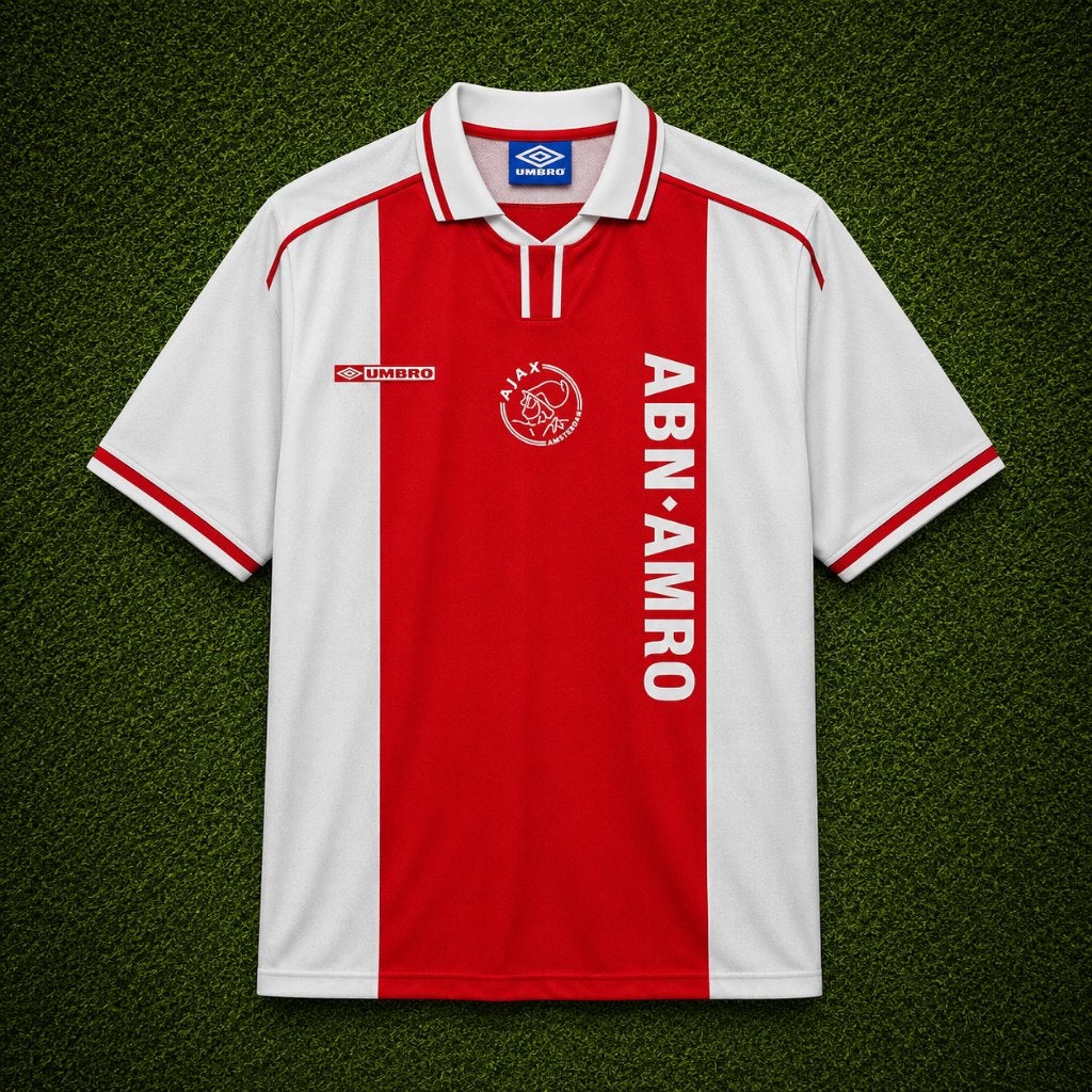 Ajax Retro Thuisshirt 98-99 1998-1999, Maat S, Verzenden, Nieuw, Shirt